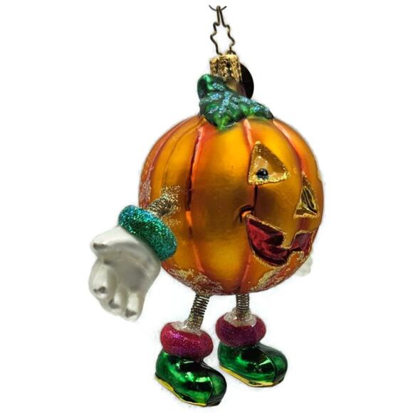 Christopher Radko Tricky Treats Pumpkin Halloween Christmas Tree Ornament - Picture 4 of 15
